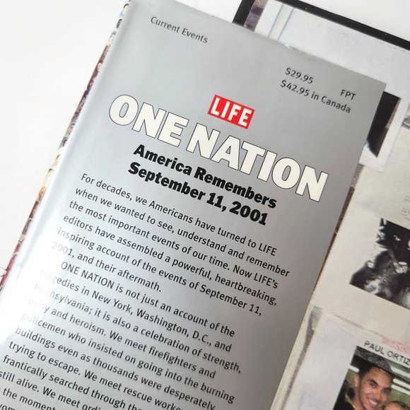 One Nation: America Remembers - Hardcover Coffee Table Photo Book of 9/11 - Picture 4 of 6